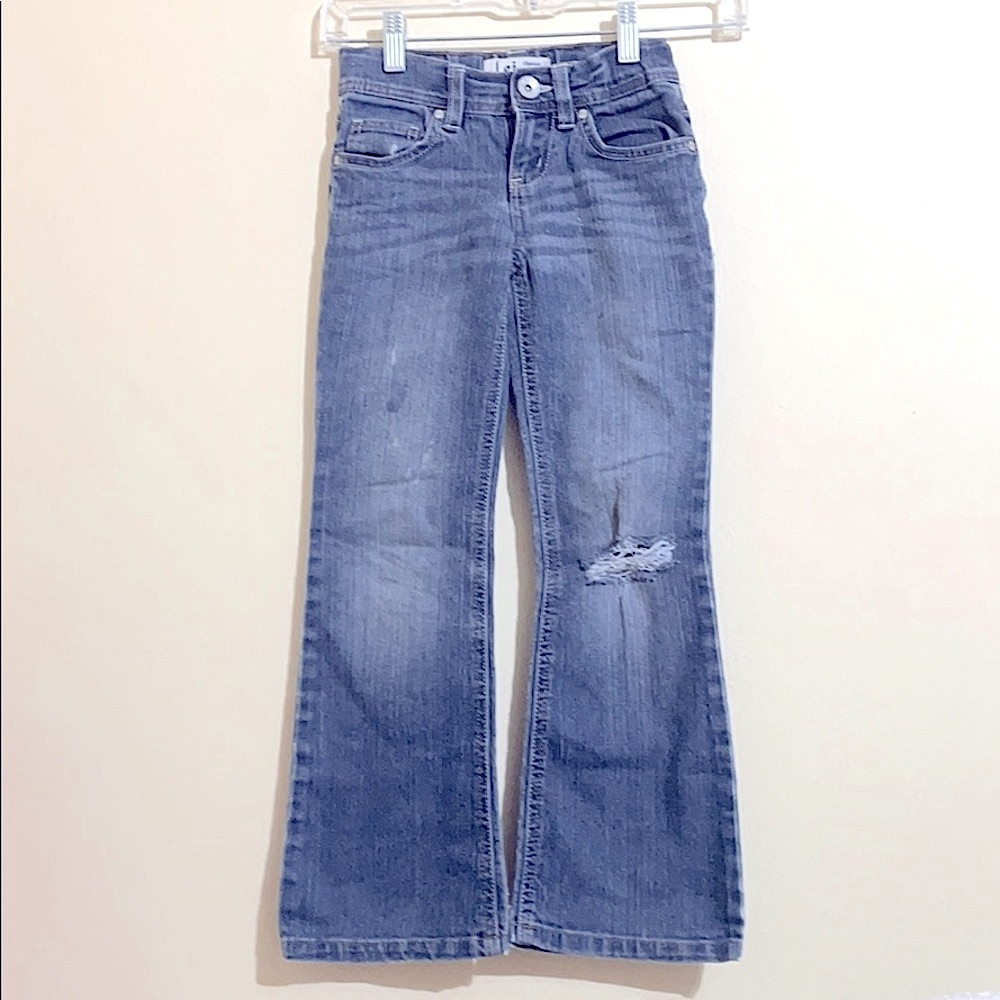 Lei Chelsea Boot Distressed Jeans 7S